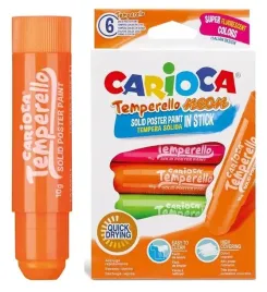 farby-w-sztyfcie-temperello-neon-6kol-carioca