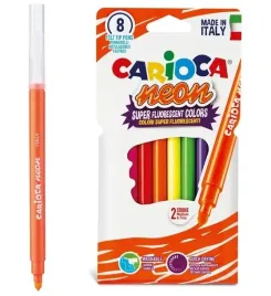 pisaki-neon-8-kolorow-carioca