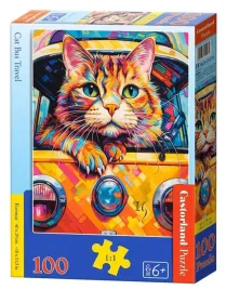 puzzle-100-cat-bus-travel-castor