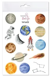 tatuaze-zmywalne-kosmos