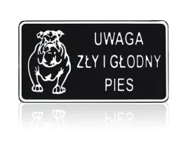 tablica-15-29cm-uwaga-zly-i-glodny-pies