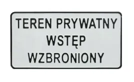 tablica-15-29cm-teren-prywatny-wstep-wzbroniony