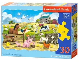 puzzle-30-animals-on-the-farm-castor