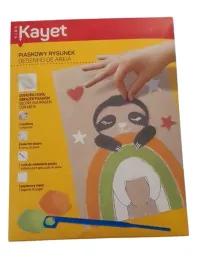 piaskowy-rysunek-leniwiec