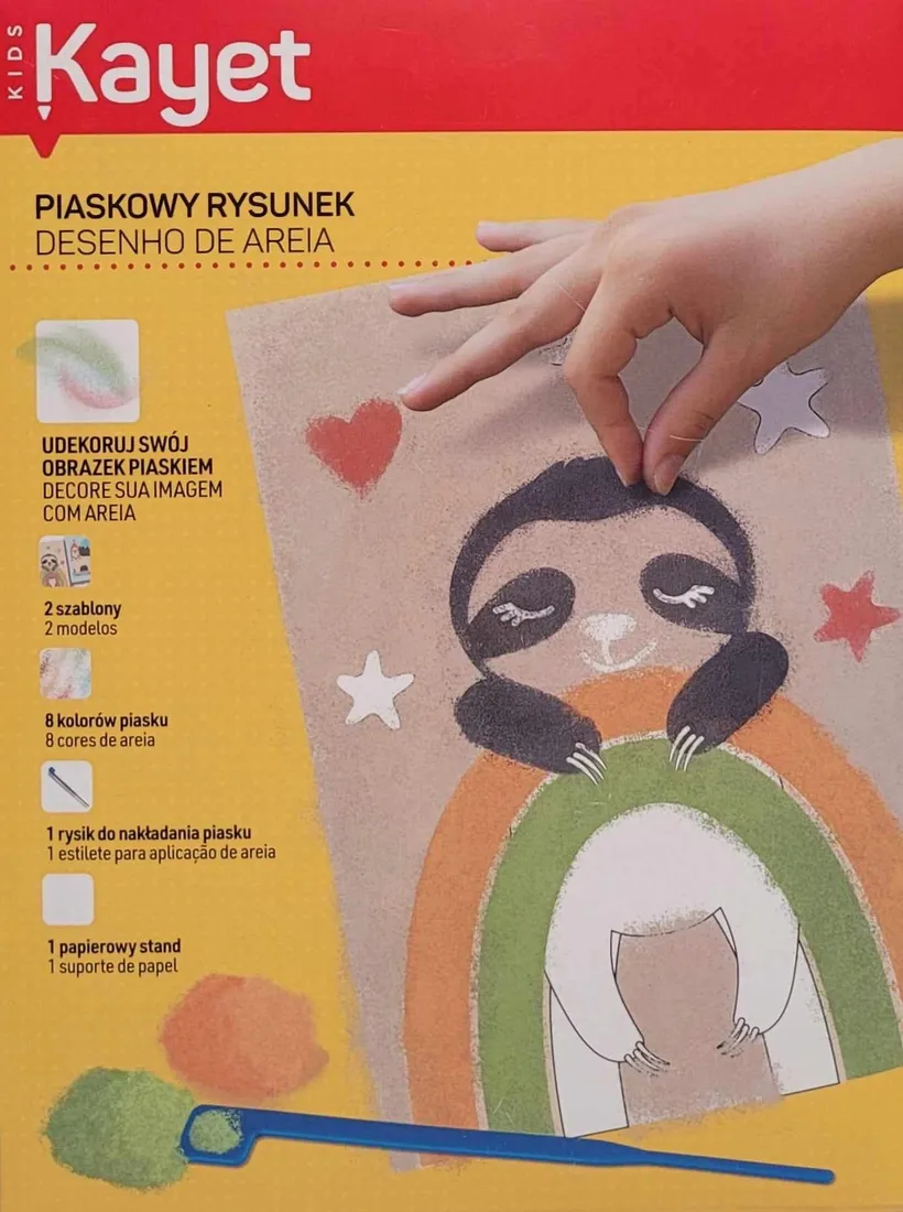 piaskowy-rysunek-leniwiec-stan-nowy