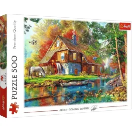 puzzle-500-chatka-nad-rzeka-trefl