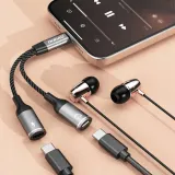 adapter-dudao-l13c-2w1-usb-c-szary-marka-dudao-stan-nowy