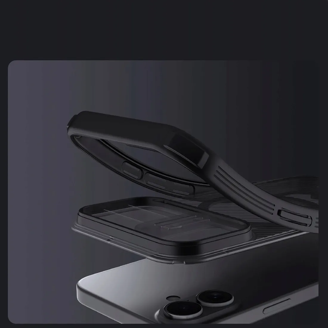 camshield-pro-magnetic-case-ip17-transparent-black-stan-nowy
