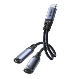 adapter-dac-2w1-joyroom-sy-c03-usb-c-do-2x-usb-c-czarny