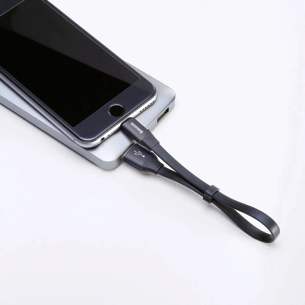 kabel-baseus-nimble-usb-a-lightning-2a-0-23-m-czarny-stan-nowy