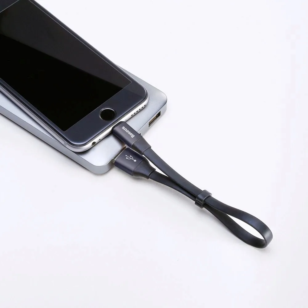 kabel-baseus-nimble-usb-a-lightning-2a-0-23-m-czarny-stan-nowy