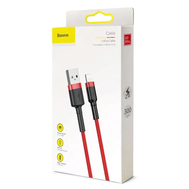 kabel-baseus-cafule-usb-a-lightning-2a-qc-3-0-3-m-czerwony-stan-nowy-kolor-czerwony