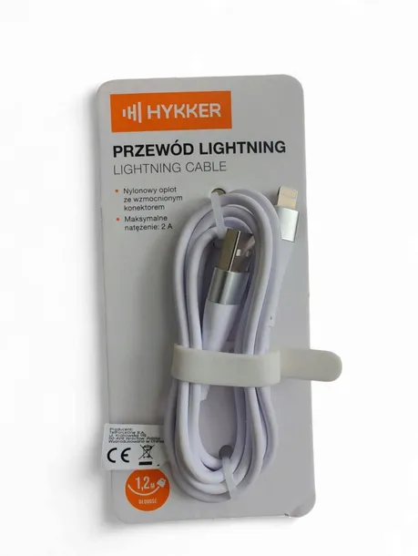 hykker-usb-apple-lightning-12-m-bialy-kolor-pomaranczowy