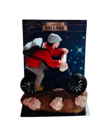 zimowe-miasteczko-swiateczna-wioska-rowerzysta-na-rowerze-figurka