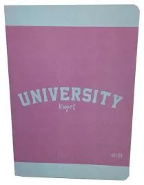 kayet-zeszyt-w-kratke-a5-60-kartek-kraft-university-rozowy