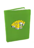 peanuts-zeszyt-pluszowy-snoopy-a5-notes-zielony-okladka-pluszowa