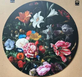 ozdoba-scienna-okragla-kwiaty-okragly-obraz-kwiaty-55cm