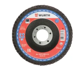 wurth-tarcza-listkowa-do-stali-d125-p60-1szt