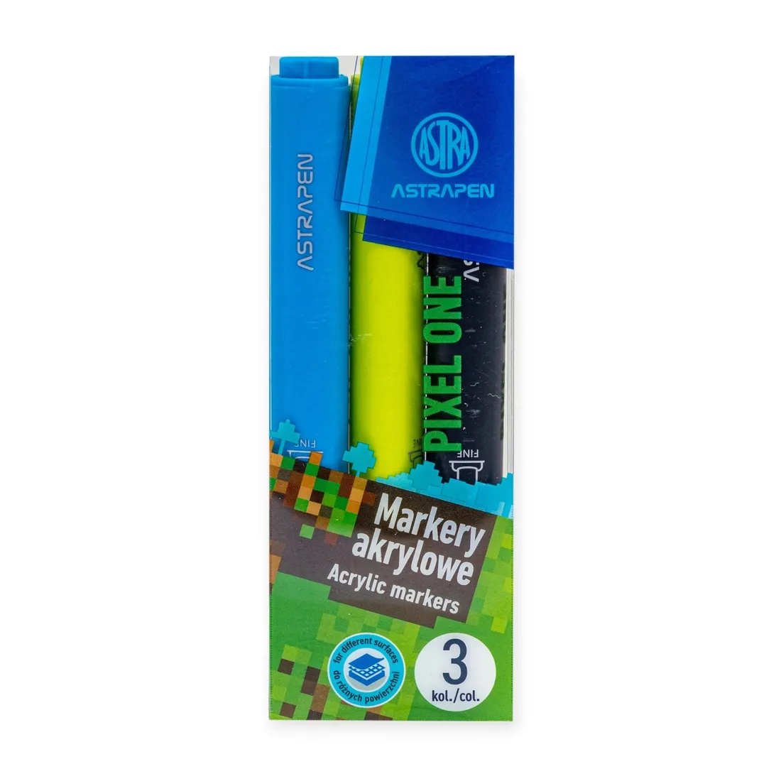 markery-akrylowe-astra-minecraft-stan-nowy