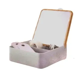 smukee-organizer-z-lusterkiem-szary-14x14x5cm