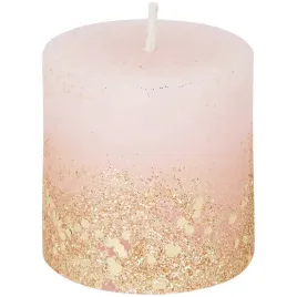 swieca-dekoracyjna-rozowa-zloty-brokat