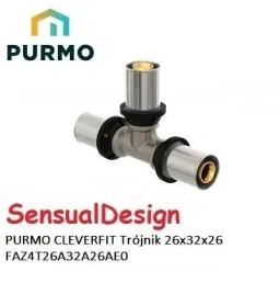 purmo-trojnik-redukcyjny-purmo-cleverfit-26x32x26