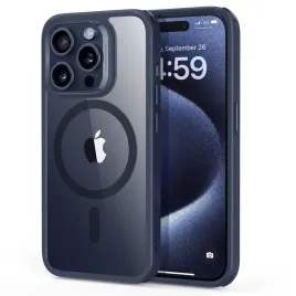 esr-classic-hybrid-case-do-iphone-15-pro-etui-hybrydowe-clear-dark-blue