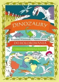 dinozaury-do-kolorowania-z-kredkami-dookola-swiata-praca-zbiorowa