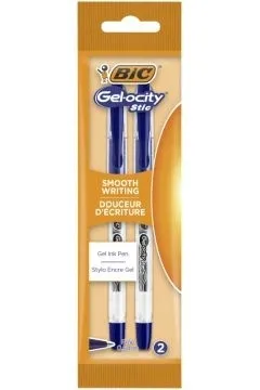 dlugopis-zelowy-niebieski-bic-2szt