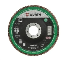 wurth-tarcza-szlif-listkowa-do-stali-d125p120-1szt