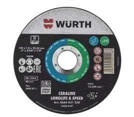 wurth-tarcza-tnaca-ceraline-do-stali-i-stali-nierdzewnej-125x10mm