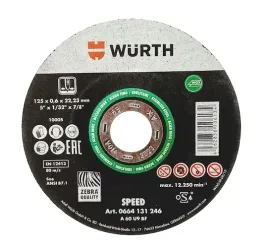 wurth-tarcza-tnaca-do-stali-nierdzewnej-speed-plus-125x06mm-10szt