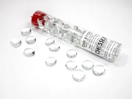 chessex-gaming-glass-stones-in-tube-clear-40