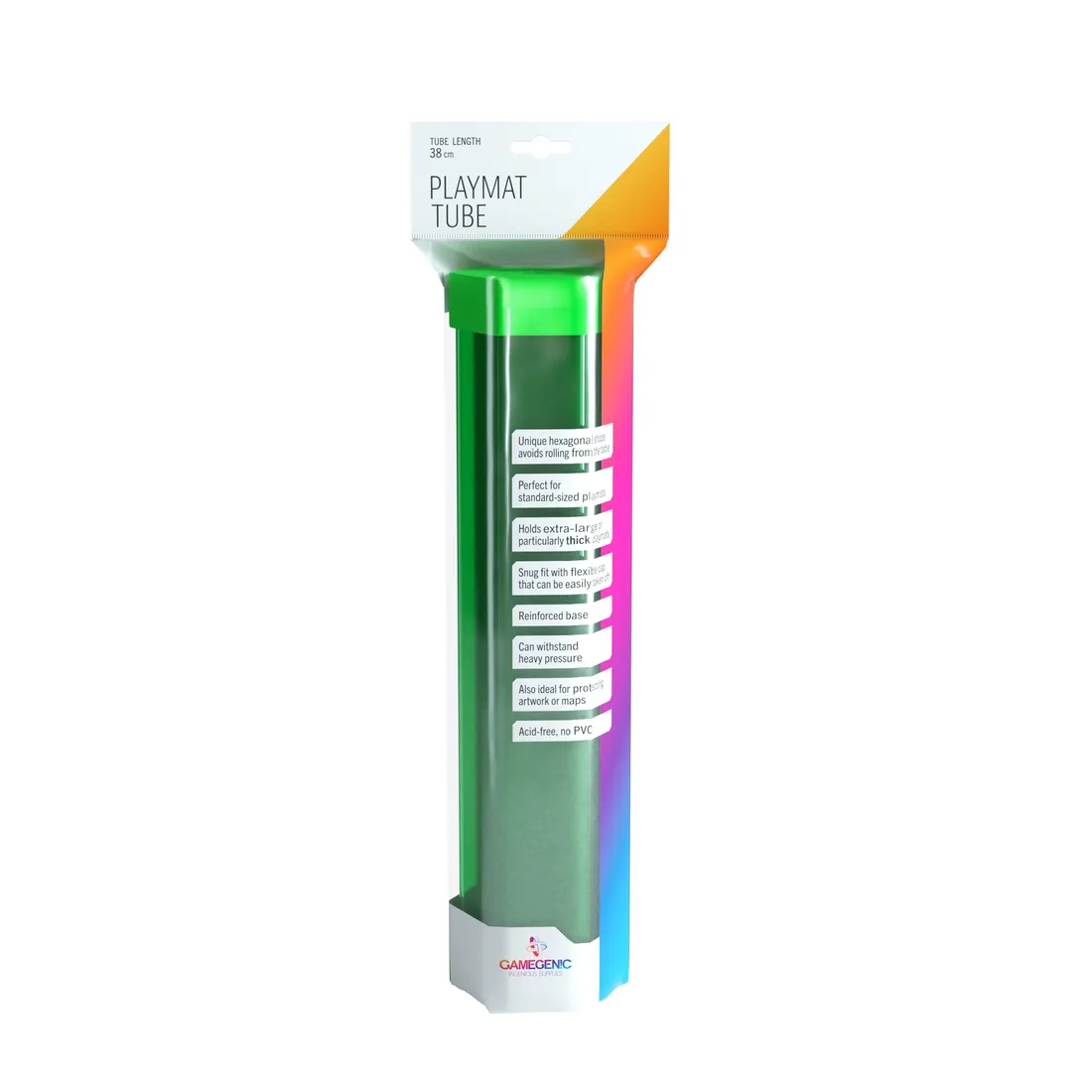 gamegenic-playmat-tube-green