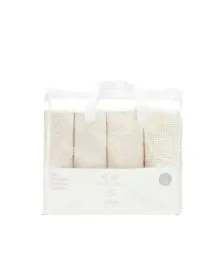 mothercare-zestaw-startowy-2x-kocyk-2-x-przescieradlo-kremowy