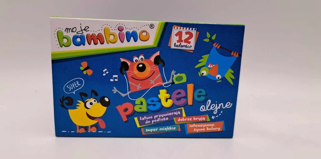 pastele-olejne-bambino-12-szt-stan-nowy