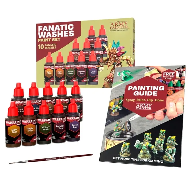 The Army Painter: Warpaints Fanatic - Washes Paint Set