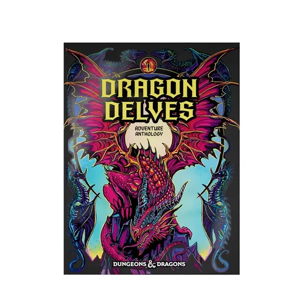 PODRĘCZNIK DUNGEONS DRAGONS - DRAGON DELVES ADVENTURE ANTHOLOGY ALT COVER