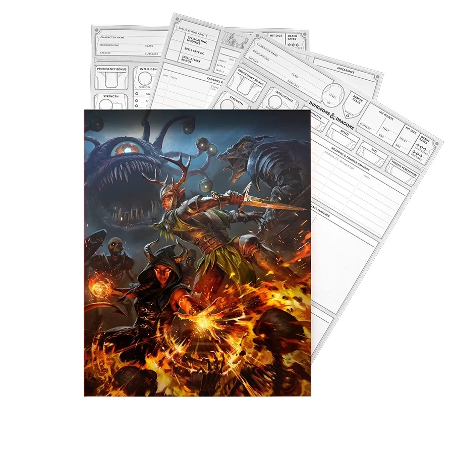 karty-gracza-dungeons-and-dragons-rpg-character-sheets-2024-stan-nowy