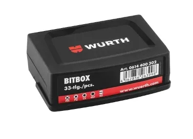 wurth-zestaw-bitow-c-6-3-1-4-33-elem-stan-nowy-liczba-elementow-zestawy