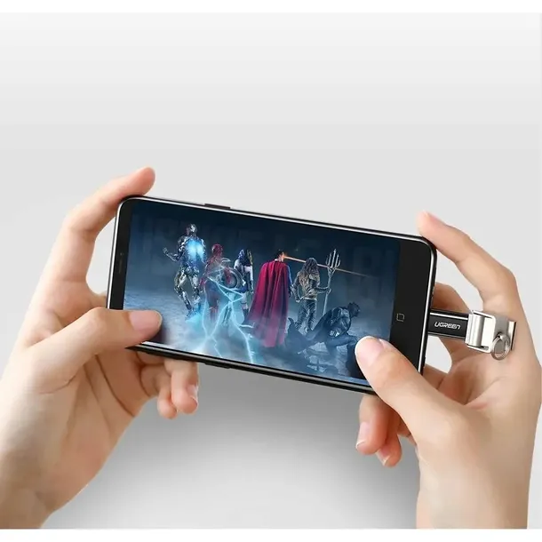 adapter-micro-usb-do-usb-c-ugreen-us157-czarny-stan-nowy-marka-ugreen-stan-opakowania-oryginalne