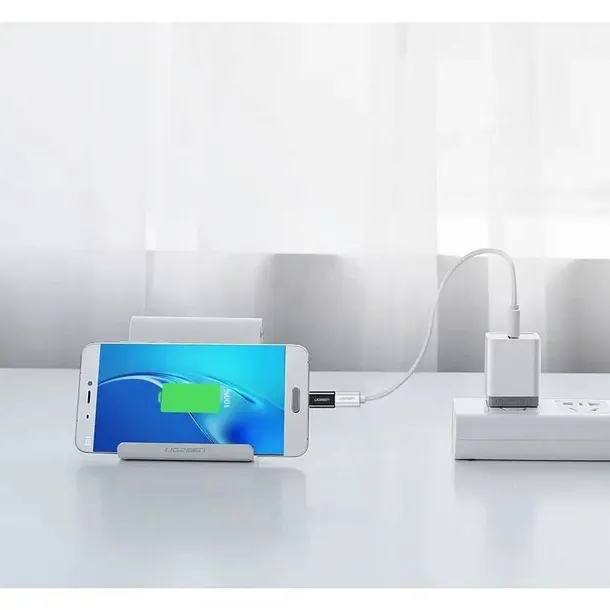 adapter-micro-usb-do-usb-c-ugreen-us157-czarny-marka-ugreen-stan-nowy-stan-opakowania-oryginalne