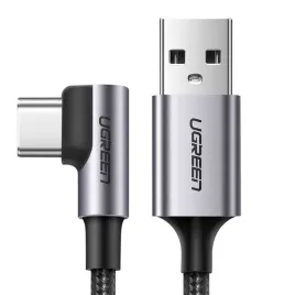 kabel-ugreen-us284-50941-usb-a-prosty-usb-c-katowy-3a-1m-szary