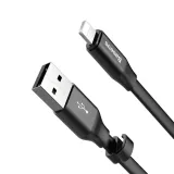 kabel-baseus-nimble-usb-a-lightning-2a-0-23-m-czarny-konstrukcja-plaski-przewod