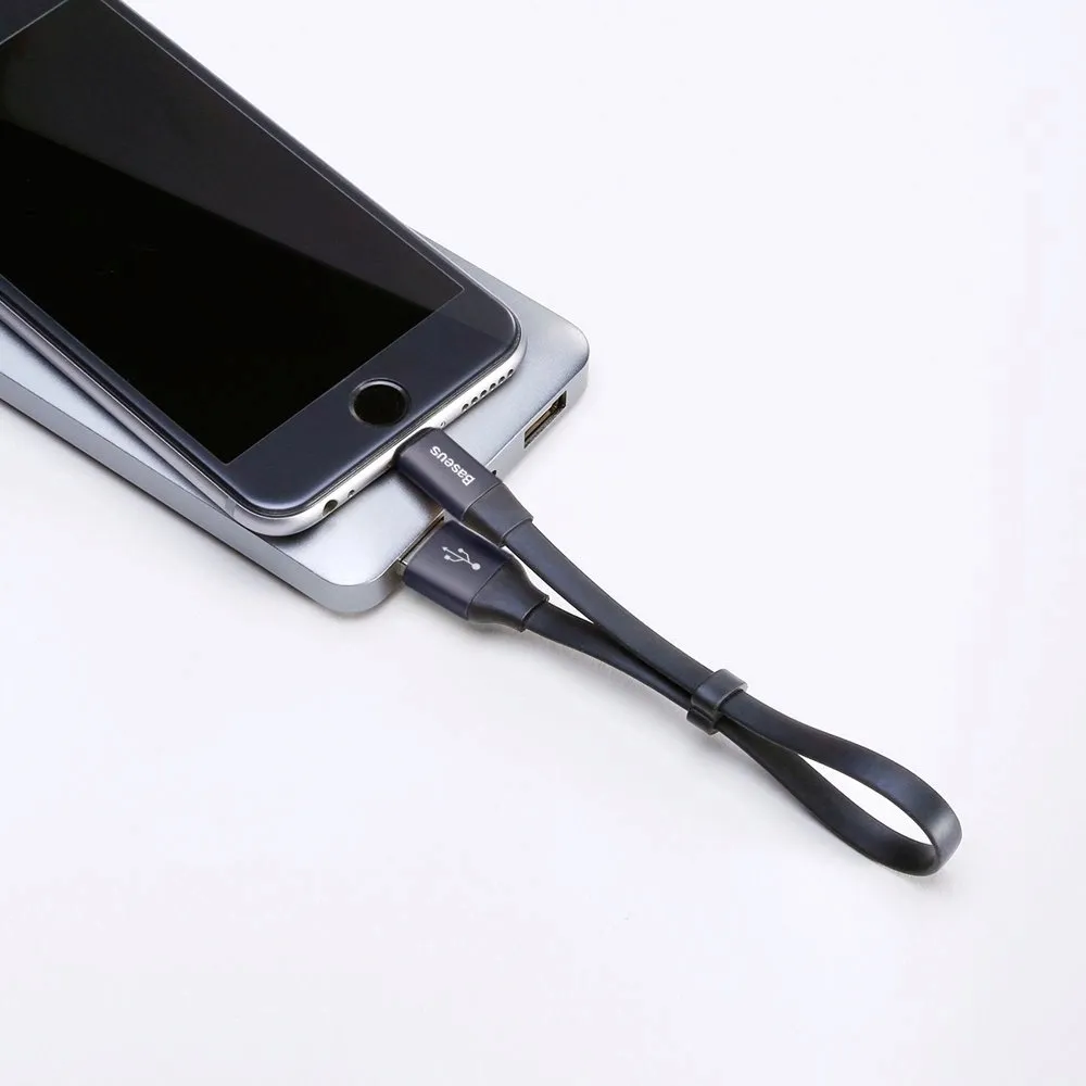 kabel-baseus-nimble-usb-a-lightning-2a-0-23-m-czarny-stan-nowy