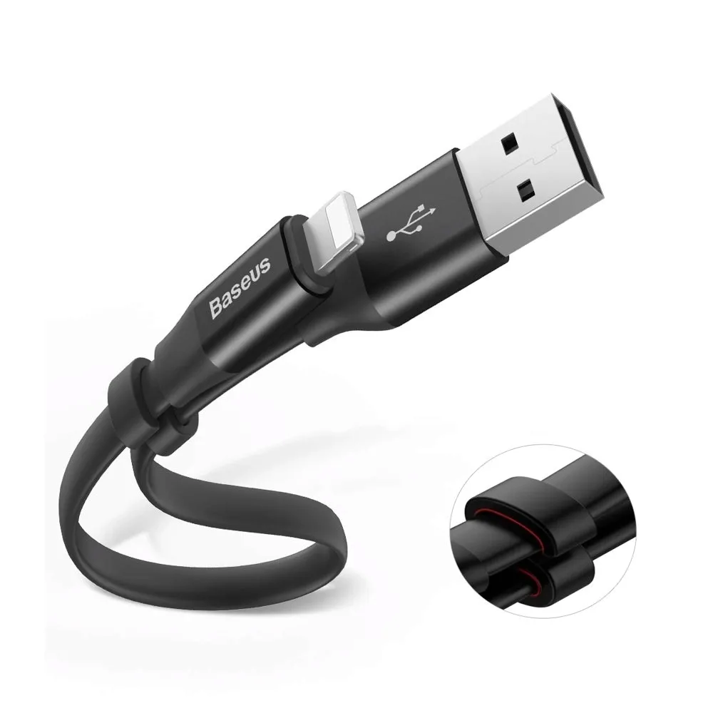 kabel-baseus-nimble-usb-a-lightning-2a-0-23-m-czarny