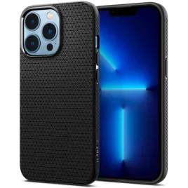 etui-spigen-liquid-air-na-iphone-13-pro-czarny-mat