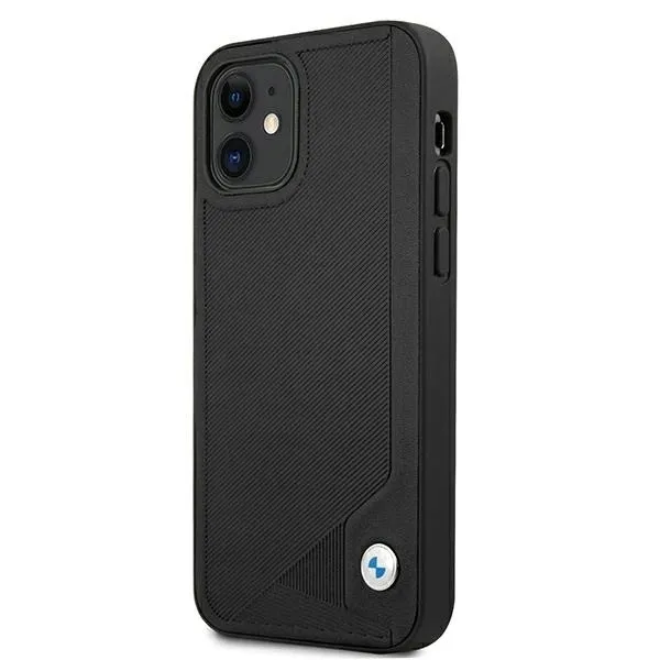 etui-bmw-leather-deboss-na-iphone-12-mini-czarne