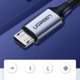 kabel-ugreen-us290-60148-usb-a-micro-usb-2-4a-2m-szary-zgodnosc-ze-standardem-quick-charge-3-0