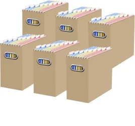 organizer-na-dokumenty-6-szt-a4-z-plastikowymi-uchwytami-brazowy-oterri
